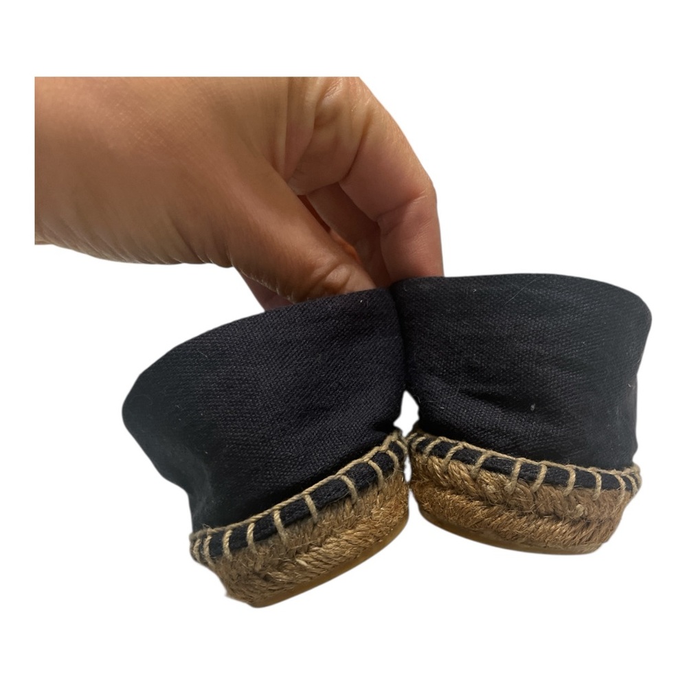 Tory Burch Navy Blue Espadrille Loafers - Picture 7 of 12